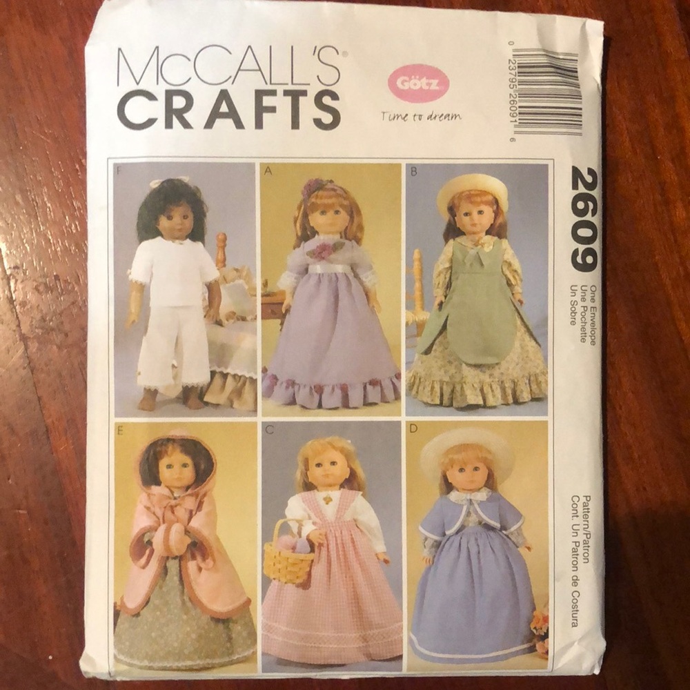American girls doll dress pattern